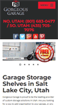Mobile Screenshot of garagesolutionsutah.com
